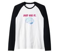 Just Use IT Brain Maglia con Maniche Raglan