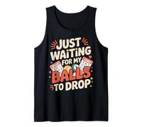 Just Waiting for My Balls To Drop Bingo Hobby Game - Canotta