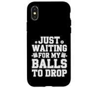 Just Waiting For My Balls To Drop Bingo Hobby Game - Custodia per iPhone X/XS