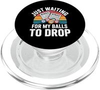 Just Waiting For My Balls To Drop Bingo Hobby Game - PopSockets PopGrip per MagSafe
