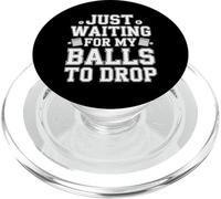 Just Waiting For My Balls To Drop Bingo Hobby Game - PopSockets PopGrip per MagSafe