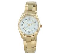 Just Watch Orologio da donna Lunaria con cinturino in acciaio inox, Simili, Ø 32 mm, oro/permutt