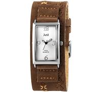 Just Watches 48-S10627-WH-BR - Orologio da polso donna, pelle, colore: marrone