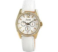 Just Watches 48-S8195-WH - Orologio da polso donna, pelle, colore: bianco