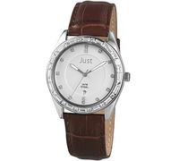 Just Watches 48-S8262A-SL-BR - Orologio da polso donna, pelle, colore: marrone