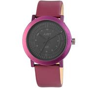 Just Watches 48-S9627-DPR - Orologio da polso uomo, pelle, colore: rosso