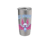Just Wingin' It - Pipistrello albino Derpy Bicchiere termico in acciaio inox doppia parete