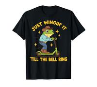 Just Wingin' It Till The Bell Ring Maglietta