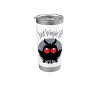 Just Winging's It Mothman Mischief Bicchiere termico in acciaio inox doppia parete