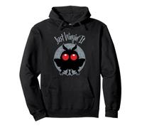 Just Winging's It Mothman Mischief Felpa con Cappuccio