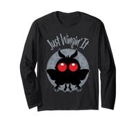 Just Winging's It Mothman Mischief Maglia a Manica