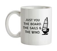 Just You, The Sails & The Vento - Tazza IN Ceramica - Windsurf Vela