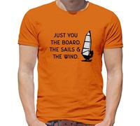 Just You, The Sails & The Wind - T-Shirt - Windsurf a Vela