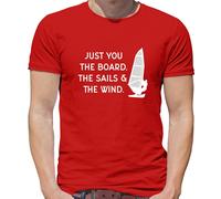 Just You, The Sails & The Wind - T-Shirt - Windsurf a Vela