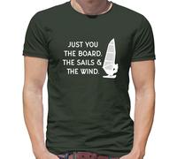 Just You, The Sails & The Wind - T-Shirt - Windsurf a Vela