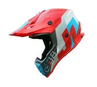 JUST1 CASCO MOTO MX OFF ROAD J38 KORNER BLUE RED