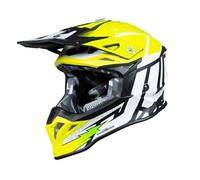 JUST1 - CASCO MOTOCROSS J39 POSEIDON 22.06 - GIALLO FLUO/NERO/BIANCO