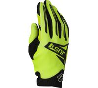 Just1 J-Force 2.0 Guanti da motocross, nero-giallo, taglia L per maschi