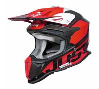 JUST1 J18-F Hexa Red White-Black Matt 58-M