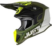 JUST1 J18 MIPS Pulsar Army Green/Black 58-M