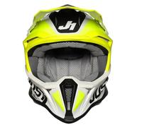 Just1 J18 Pulsar Off-road Helmet Giallo,Bianco,Nero L