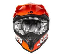 Casco Cross Just1 J39 Arancio Fluo-Camo XL 61-62cm