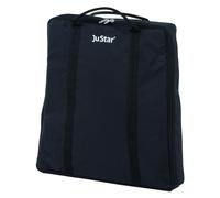 JuStar carry bag (Silver/Black Series, Silver manual, Carbon Light) cart bag, nero