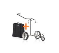 JuStar Trolley a 3 ruote Argento, argento