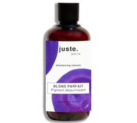 Juste Paris - Shampoo viola ingiallitore 250 ml - Biondo perfetto - Neutralizza i riflessi gialli - Brillante e idratazione - Per capelli biondi, grigi e decolorati