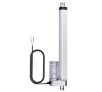 Justech 12v DC 750N 250mm Attuatore Lineare Multifunzione Motore per Automazione Medicale Piccolo Corsa di Sollevamento Servizio Gravoso Massimo (250mm) per Uso Elettrico Medico