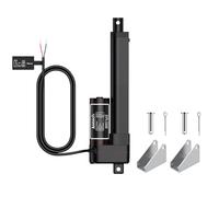 Justech 12V DC Attuatore Lineare Multifunzione Motore 2000N 150mm Sollevatore Corsa Motore Elettrico per Auto Automobile RV Elettrico Apricancello Industriale Macchine Agricole Industriali Pulizia