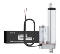 Justech 12V DC Attuatore Lineare Multifunzione Motore 750N 100mm Sollevatore Corsa Motore Elettrico per Auto Automobile RV Elettrico Apricancello Industriale Macchine Agricole Industriali Pulizia