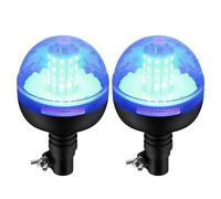 Justech 2 x 40 SMD LED luci di avvertimento con E-Mark
