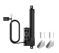 Justech Attuatore Lineare Multifunzione Motore 12V DC 3000N 150mm Sollevatore Corsa Motore Elettrico Per Auto Automobile RV Elettrico Apricancello Industriale Macchine Agricole Industriali Pulizia