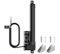 Justech Attuatore Lineare Multifunzione Motore 12V DC 3000N 200mm Sollevatore Corsa Motore Elettrico per Auto Automobile RV Elettrico Apricancello Industriale Macchine Agricole Industriali Pulizia