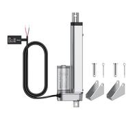 Justech Motore Attuatore Lineare Multifunzione 12V DC 1500N 150mm per Sollevatore Corsa Motore Elettrico per Auto Automobile Elettrico RV Apricancello Macchine Industriali Industriale Pulizia