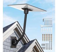 Justech Supporto Gen 3 per Starlink Supporto da Parete/Tetto Compatibile con Gen3 Starlink Parabola Standard V3 Starlink Kit di Montaggio in Lega di Alluminio Adattatore per Tubo Gen 3 per Starlink