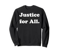Justice For All Equality Activism Statement Felpa