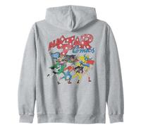 Justice League all Star Comics Felpa con Cappuccio