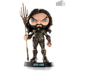 Justice League Aquaman Figure 19cm Iron Studios MiniCo Heroes DC Comics Nuovo