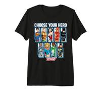 Justice League Choose Your Hero Maglietta Premium