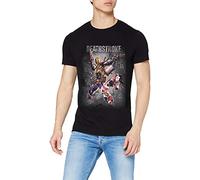 Justice League - CID - T-Shirt Justice League Deathstroke,S,Uomo, Nero