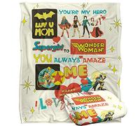 JUSTICE LEAGUE Coperta super morbida al tatto 152 x 127 cm