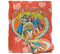 JUSTICE LEAGUE Coperta super morbida al tatto 152 x 127 cm