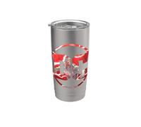 Justice League Cyborg DC Comics Logo Bicchiere termico in acciaio inox doppia parete