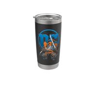Justice League DC Comic Deathstroke Logo Bicchiere termico in acciaio inox doppia parete
