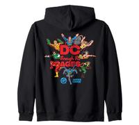 Justice League DC Through The Ages Felpa con Cappuccio