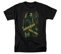 Justice League Film Aquaman DC Comics Autorizzato T-Shirt