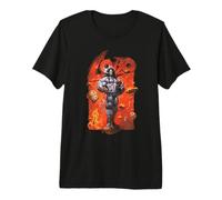 Justice League Lobo Unbound Bounty Hunter Maglietta Premium