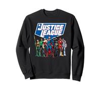 Justice League Modern Line Up Felpa